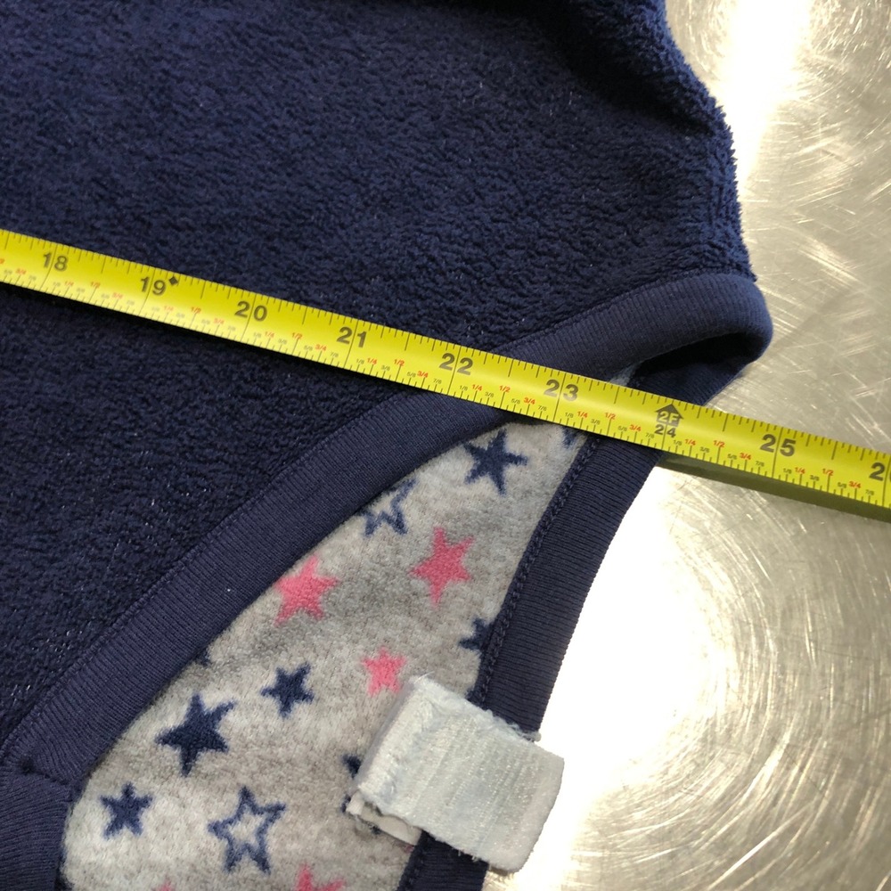 Disney Eeyore Fleece Pajama Top Navy Blue If You Love Me Let Me Sleep Cozy XL - Picture 5 of 5